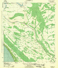 Overstreet Florida Historical topographic map, 1:31680 scale, 7.5 X 7.5 Minute, Year 1943
