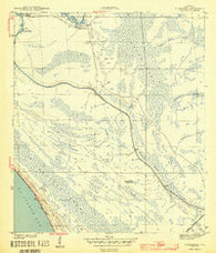 Overstreet Florida Historical topographic map, 1:31680 scale, 7.5 X 7.5 Minute, Year 1943