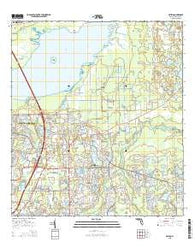 Oviedo Florida Current topographic map, 1:24000 scale, 7.5 X 7.5 Minute, Year 2015