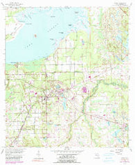 Oviedo Florida Historical topographic map, 1:24000 scale, 7.5 X 7.5 Minute, Year 1956