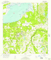 Oviedo Florida Historical topographic map, 1:24000 scale, 7.5 X 7.5 Minute, Year 1956