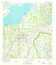 Oviedo Florida Historical topographic map, 1:24000 scale, 7.5 X 7.5 Minute, Year 1956
