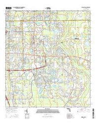 Oviedo SW Florida Current topographic map, 1:24000 scale, 7.5 X 7.5 Minute, Year 2015