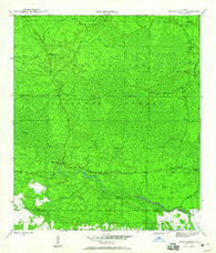 Owens Bridge Florida Historical topographic map, 1:24000 scale, 7.5 X 7.5 Minute, Year 1946