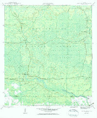 Owens Bridge Florida Historical topographic map, 1:24000 scale, 7.5 X 7.5 Minute, Year 1946