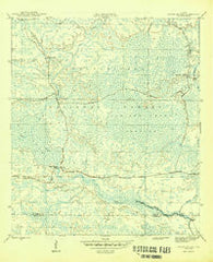 Owens Bridge Florida Historical topographic map, 1:31680 scale, 7.5 X 7.5 Minute, Year 1946