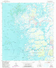 Ozello Florida Historical topographic map, 1:24000 scale, 7.5 X 7.5 Minute, Year 1954