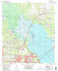 Pace Florida Historical topographic map, 1:24000 scale, 7.5 X 7.5 Minute, Year 1978