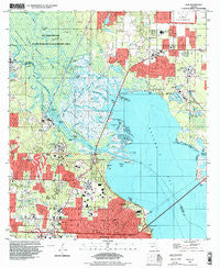 Pace Florida Historical topographic map, 1:24000 scale, 7.5 X 7.5 Minute, Year 1994