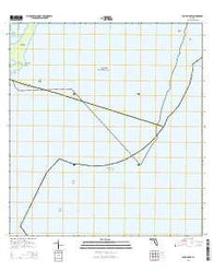 Pacific Reef Florida Current topographic map, 1:24000 scale, 7.5 X 7.5 Minute, Year 2015