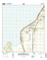 Pahokee Florida Current topographic map, 1:24000 scale, 7.5 X 7.5 Minute, Year 2015