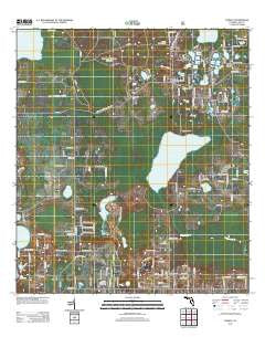 Paisley Florida Historical topographic map, 1:24000 scale, 7.5 X 7.5 Minute, Year 2012