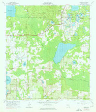 Paisley Florida Historical topographic map, 1:24000 scale, 7.5 X 7.5 Minute, Year 1965