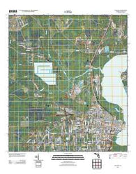 Palatka Florida Historical topographic map, 1:24000 scale, 7.5 X 7.5 Minute, Year 2012