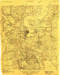 Palatka Florida Historical topographic map, 1:48000 scale, 15 X 15 Minute, Year 1912