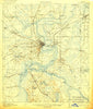 Palatka Florida Historical topographic map, 1:62500 scale, 15 X 15 Minute, Year 1915