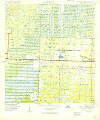 Palm Beach Farms Florida Historical topographic map, 1:24000 scale, 7.5 X 7.5 Minute, Year 1949