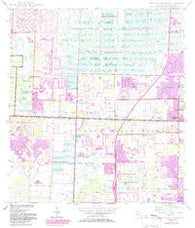 Palm Beach Farms Florida Historical topographic map, 1:24000 scale, 7.5 X 7.5 Minute, Year 1946