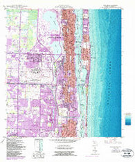 Palm Beach Florida Historical topographic map, 1:24000 scale, 7.5 X 7.5 Minute, Year 1946