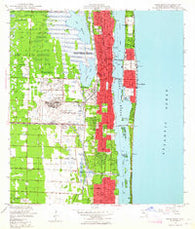 Palm Beach Florida Historical topographic map, 1:24000 scale, 7.5 X 7.5 Minute, Year 1946