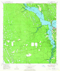 Palm City Florida Historical topographic map, 1:24000 scale, 7.5 X 7.5 Minute, Year 1948