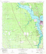 Palm City Florida Historical topographic map, 1:24000 scale, 7.5 X 7.5 Minute, Year 1948