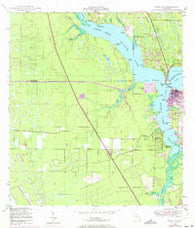 Palm City Florida Historical topographic map, 1:24000 scale, 7.5 X 7.5 Minute, Year 1948