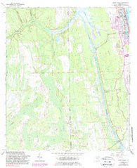 Palm Valley Florida Historical topographic map, 1:24000 scale, 7.5 X 7.5 Minute, Year 1964