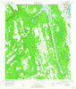Palm Valley Florida Historical topographic map, 1:24000 scale, 7.5 X 7.5 Minute, Year 1952