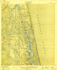 Palm Valley Florida Historical topographic map, 1:62500 scale, 15 X 15 Minute, Year 1918