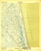 Palm Valley Florida Historical topographic map, 1:62500 scale, 15 X 15 Minute, Year 1918