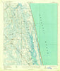 Palm Valley Florida Historical topographic map, 1:62500 scale, 15 X 15 Minute, Year 1918