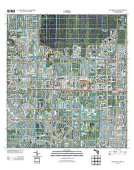 Palm Beach Farms Florida Historical topographic map, 1:24000 scale, 7.5 X 7.5 Minute, Year 2012