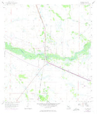 Palmdale Florida Historical topographic map, 1:24000 scale, 7.5 X 7.5 Minute, Year 1958
