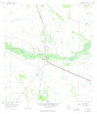 Palmdale Florida Historical topographic map, 1:24000 scale, 7.5 X 7.5 Minute, Year 1958