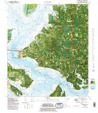 Panama City Florida Historical topographic map, 1:24000 scale, 7.5 X 7.5 Minute, Year 1982