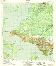 Panama City Florida Historical topographic map, 1:31680 scale, 7.5 X 7.5 Minute, Year 1943