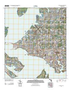 Panama City Florida Historical topographic map, 1:24000 scale, 7.5 X 7.5 Minute, Year 2012
