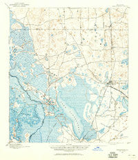 Panasoffkee Florida Historical topographic map, 1:62500 scale, 15 X 15 Minute, Year 1893