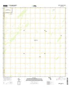 Panther Mound Florida Current topographic map, 1:24000 scale, 7.5 X 7.5 Minute, Year 2015