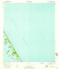 Pardon Island Florida Historical topographic map, 1:24000 scale, 7.5 X 7.5 Minute, Year 1949