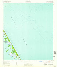 Pardon Island Florida Historical topographic map, 1:24000 scale, 7.5 X 7.5 Minute, Year 1949