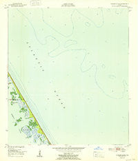 Pardon Island Florida Historical topographic map, 1:24000 scale, 7.5 X 7.5 Minute, Year 1952