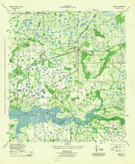 Parish Florida Historical topographic map, 1:31680 scale, 7.5 X 7.5 Minute, Year 1944