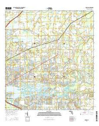 Parrish Florida Current topographic map, 1:24000 scale, 7.5 X 7.5 Minute, Year 2015
