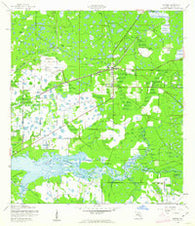 Parrish Florida Historical topographic map, 1:24000 scale, 7.5 X 7.5 Minute, Year 1944