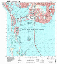 Pass-A-Grille Beach Florida Historical topographic map, 1:24000 scale, 7.5 X 7.5 Minute, Year 1994
