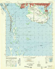 Pass-A-Grille Florida Historical topographic map, 1:25000 scale, 7.5 X 7.5 Minute, Year 1949