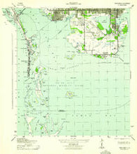 Pass-A-Grille Florida Historical topographic map, 1:31680 scale, 7.5 X 7.5 Minute, Year 1943