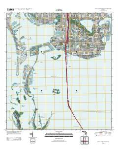 Pass-a-Grille Beach Florida Historical topographic map, 1:24000 scale, 7.5 X 7.5 Minute, Year 2012
